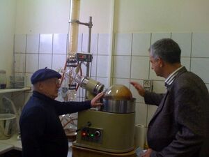 Im Versuchslabor von Innotec-Tetkov
