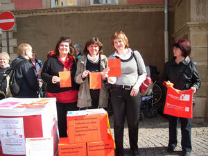 Heidrun Sachse, Karin Richardt und Susanne Köhler