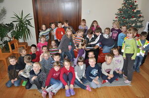 Foto vom Vorlesetag 2010 in der Grundschule im Park