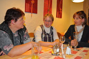 R. Kanis, Susanne Horn und Monique Junker (von Links)