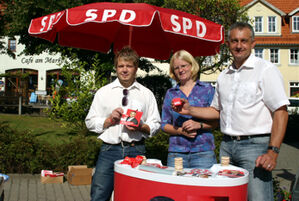 Dirk Schütze, Linda Monsees, Steffen Lemme (von links)