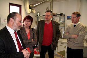 im Gespräch mit der Dr. Heiner Marx, Geschäftsführer der K-UTEC AG - Bewerberin um die Vorkommen in Roßleben