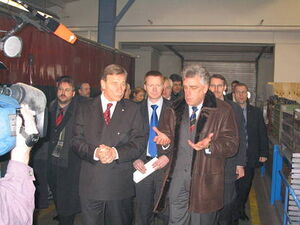 Walter Botschatzi im Gespräch mit Wolfgang Clement