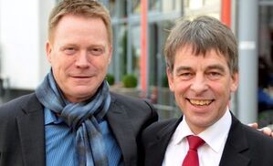 Cristoph Matschie und Albrecht Schröter, Foto Lutz Prager