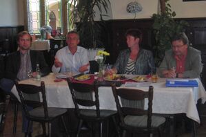 Dr. Thomas Hartung (SPD-Fraktion), SCL, Renate Licht (DGB), Jörg Kubitzki (DIE LINKE)