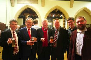 Dr. Albrecht Schröter, Christian Ude, Volker Blumentritt, Christoph Matschie, Lutz Liebscher, Dr. Jörg Vogel (v.l.r.)