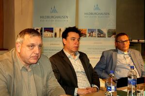 André Rädlein, Georg Vater, Uwe Höhn (v.l.n.r.)