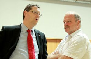Thorsten Schäfer-Gümbel im Gespräch mit Ernst Kranz