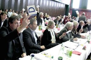 SPD Landesparteitag in Ilmenau, Delegierte aus dem Wartburgkreis
