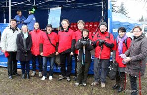 Das Team Klostermann vor dem Start