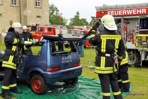 Einstzübung der Freiwilligen Feuerwehr Kaltennordheim