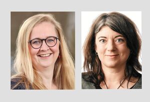 v.l. Dagmar Kleemann, Judith Keidel