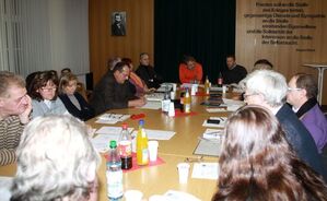 SPD Landesgeschäftsführer René Lindenberg auf unserer KV Sitzung