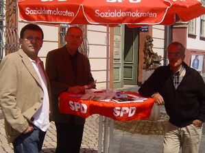 v.l. Karl Fröbrich, Dr. Helmut Brestrich und Hans-Peter Lohmeyer