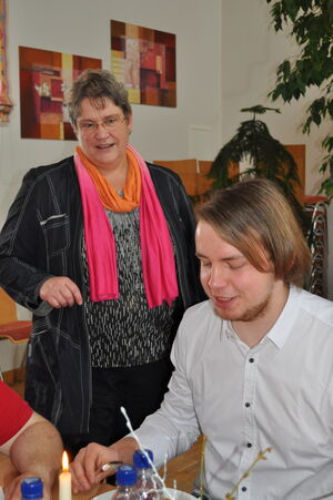 R. Kanis und Ch. Helfritzsch aus Raila