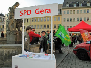 Einsatz für soziale Demokratie