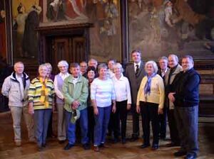 Besuch beim Erfurter OB Andreas Bausewein
