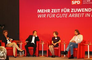 N. Brink, Prof. Dr. K. Lauterbach, Dr. C. Heintze, S. Will (von li. nach re.)