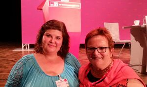 Heidrun Sachse und Elke Ferner