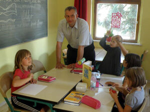 Besuch der Kindertagesstätte der Starthilfe in Hachelbich