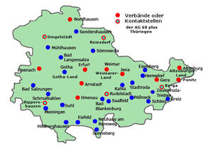 AG 60 plus Verbände und Kontaktstellen.