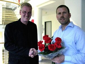 Kreisvorsitzender Ralf Pollmeier dankte Uli Weldner für die engagierte Arbeit der Kreistagsfraktion