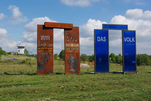 Künstler Herbert Fell will am 4.12. mit seinem Kunstwerk in Erfurt dabei sein