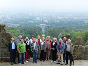 Besuchergruppe der AG60+ in Kassel-Land
