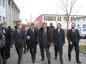 Wolfgang Clement in Waltershausen