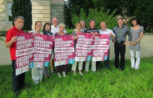 Der Ortsverein Ost der SPD Gera.